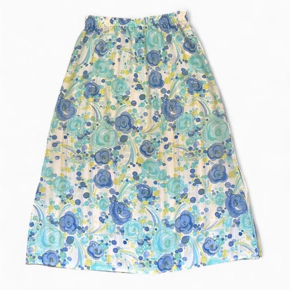 Pendleton Vintage 90s Floral Skirt Size S